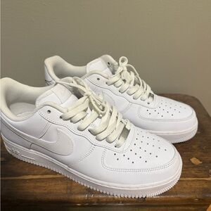 Nike White Low-Top Sneakers
